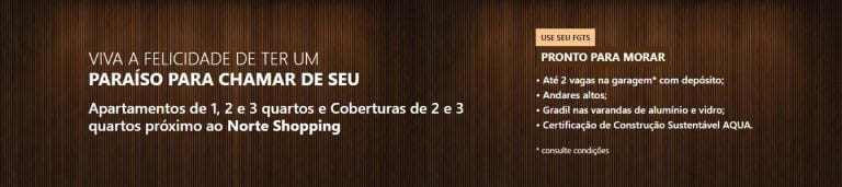 Up Norte 2 e 3 Quartos