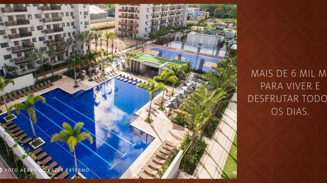 Área de lazer do Lake Residencial Club Cyrela