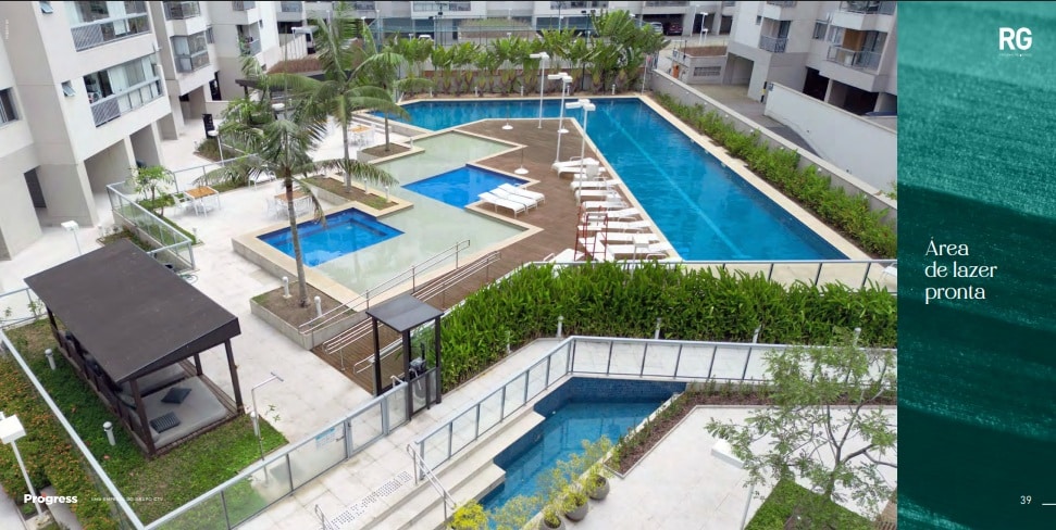 Área de Lazer do RG Personal Recreio