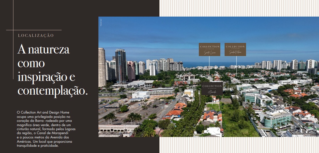 Localização do Collection Alameda Barra da Tijuca