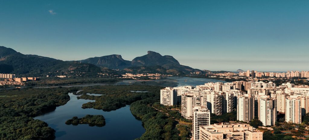 O Condomínio Península na Barra da Tijuca