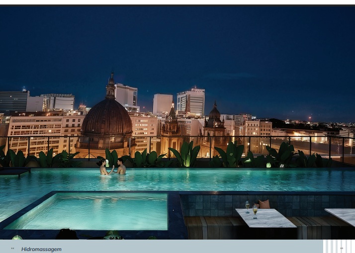 Lazer completo no brise Studios Centro