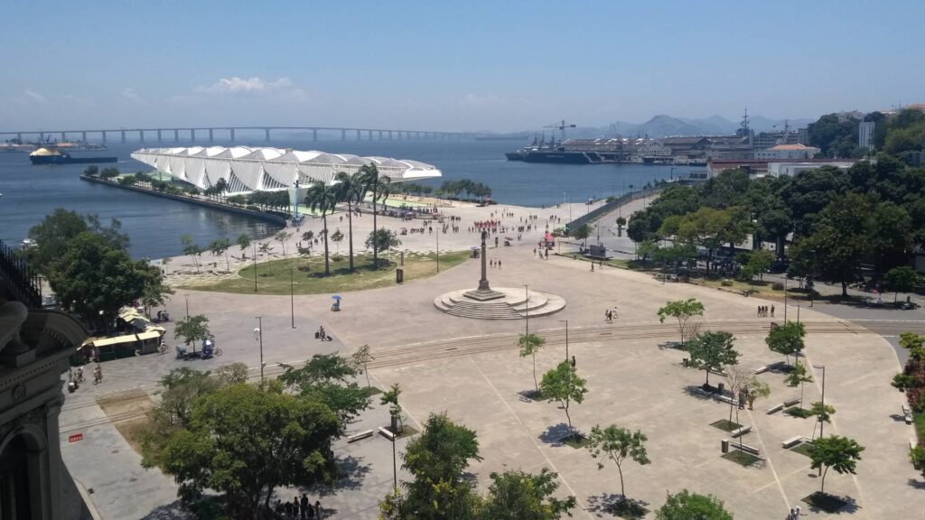 Agora Praça Mauá Studios: Vista privilegiada do Centro do Rio
