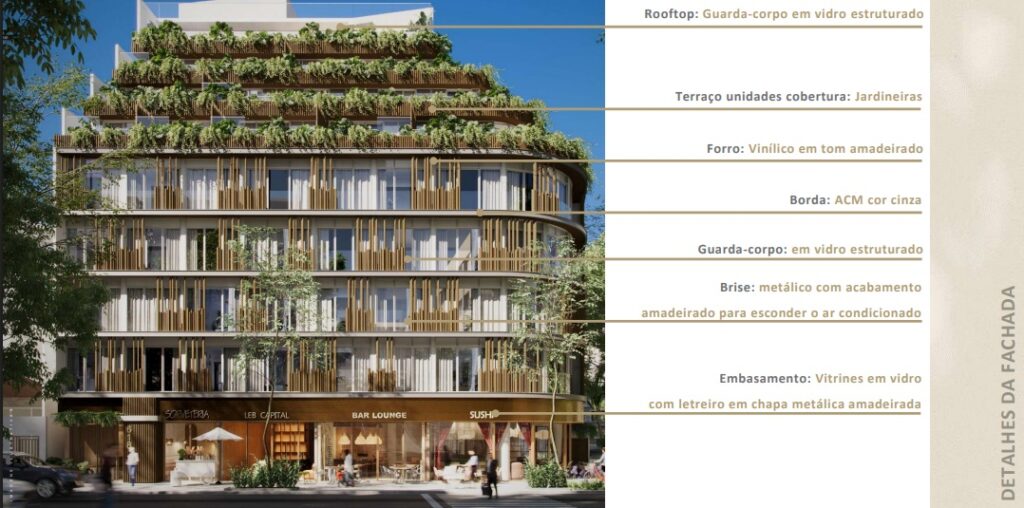 Detalhes do Dias Ferreira Leblon studios