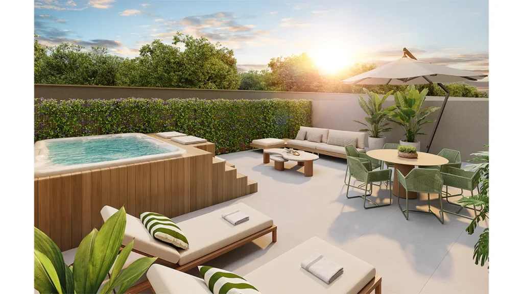 Unidade Garden do Breeze Inspire Residence 