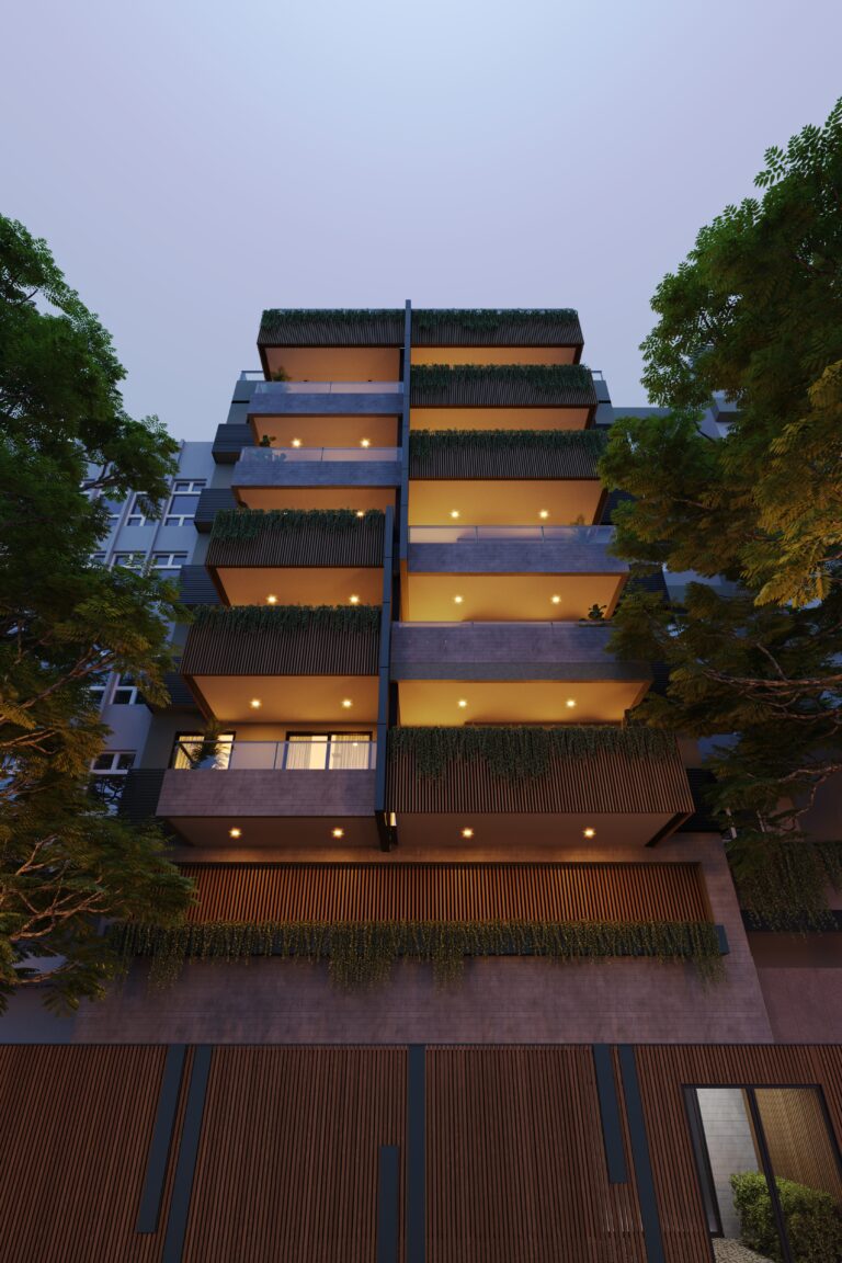 fevereiro botafogo living fachada noturna