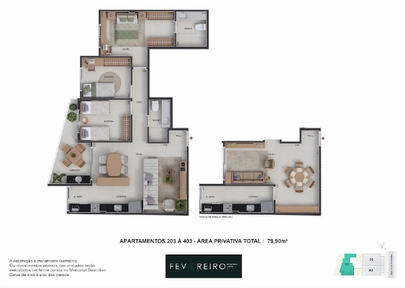 fevereiro botafogo living planta garden quartos