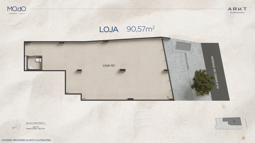 modo copacabana planta loja