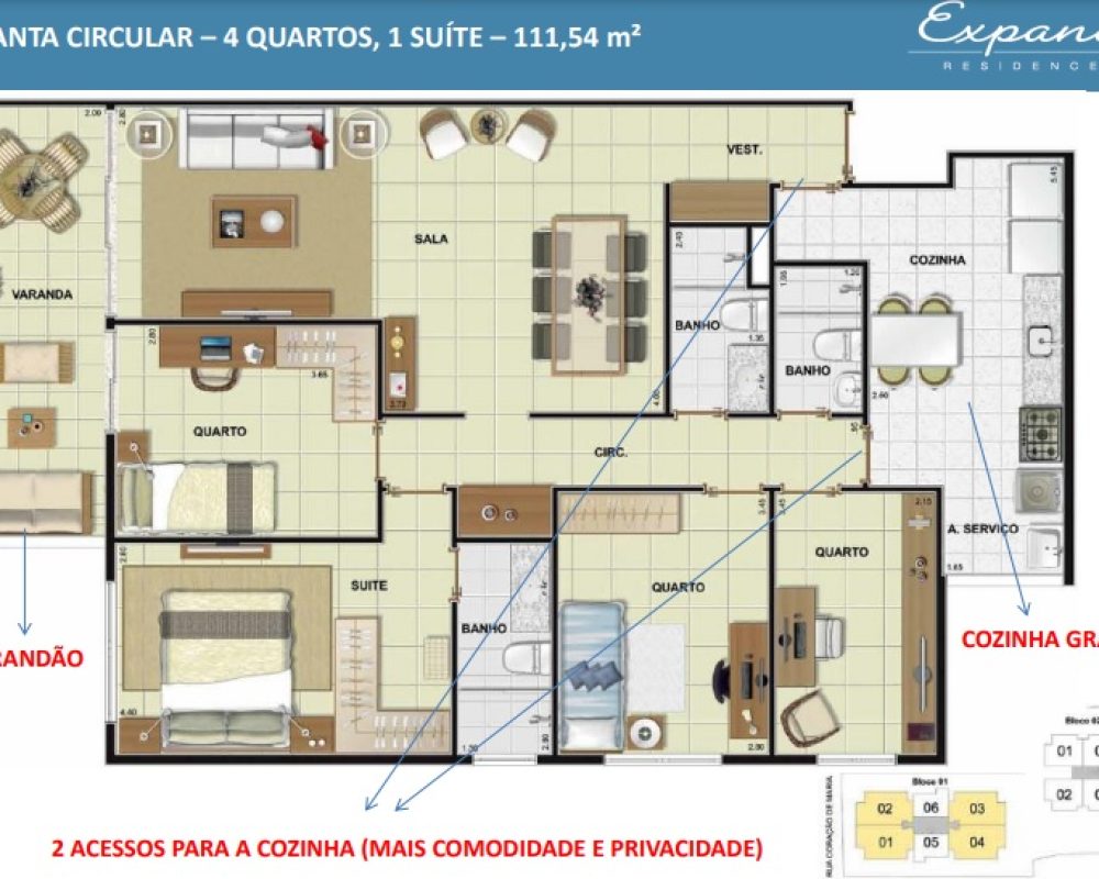 Planta Expand Residences