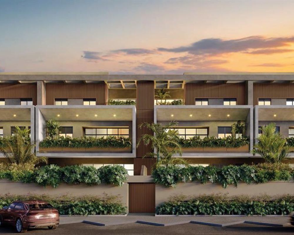 Mansões suspensas no Insigna Península, um empreendimento de luxo na Barra da Tijuca