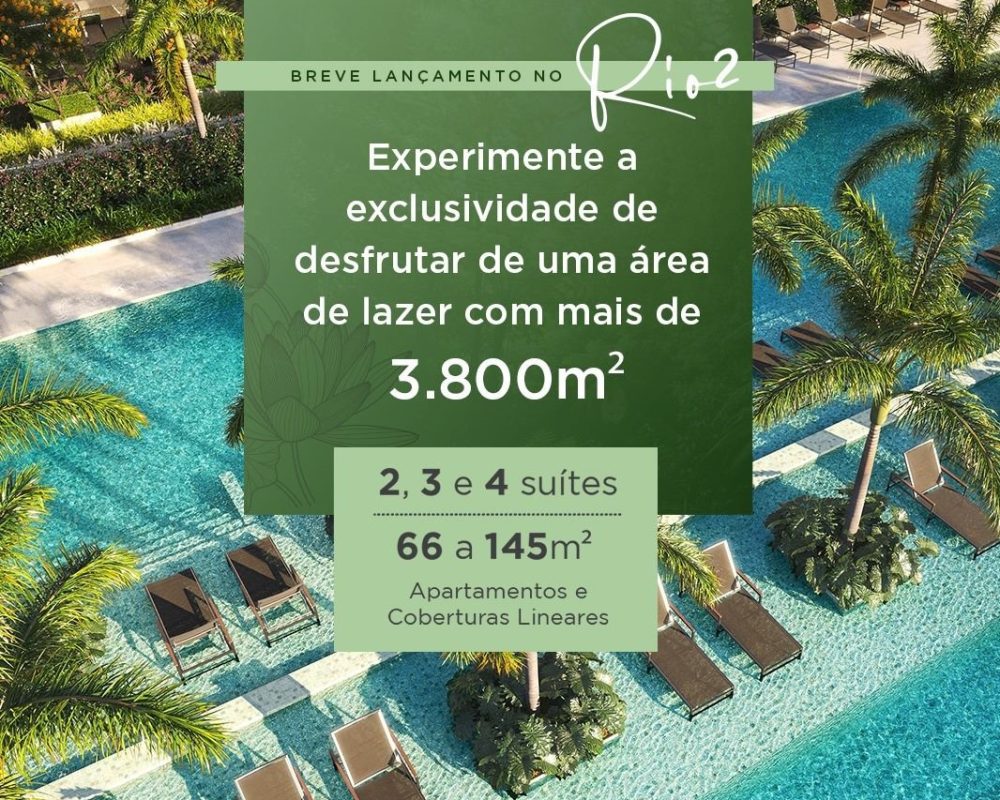 Área de lazer do Grand Quartier Residence Rio 2