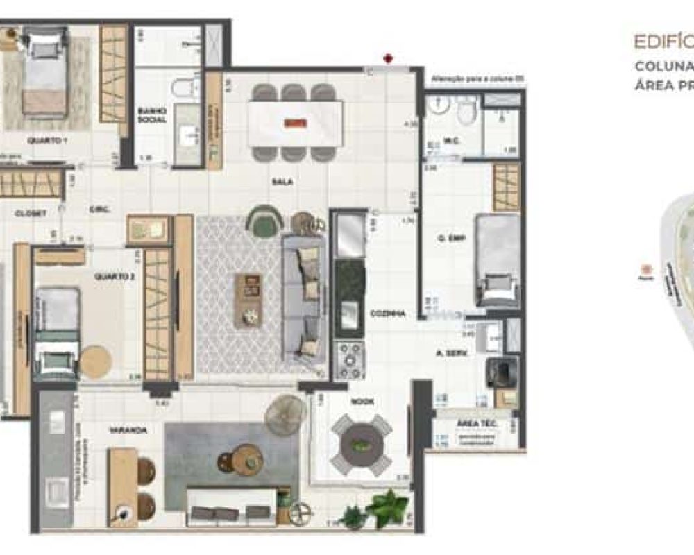 Orygem Acqua Home  Plantas