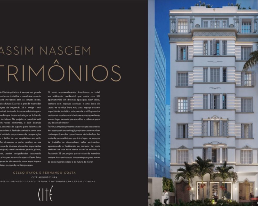 Lançamento Paysandu 23 Piimo no Flamengo