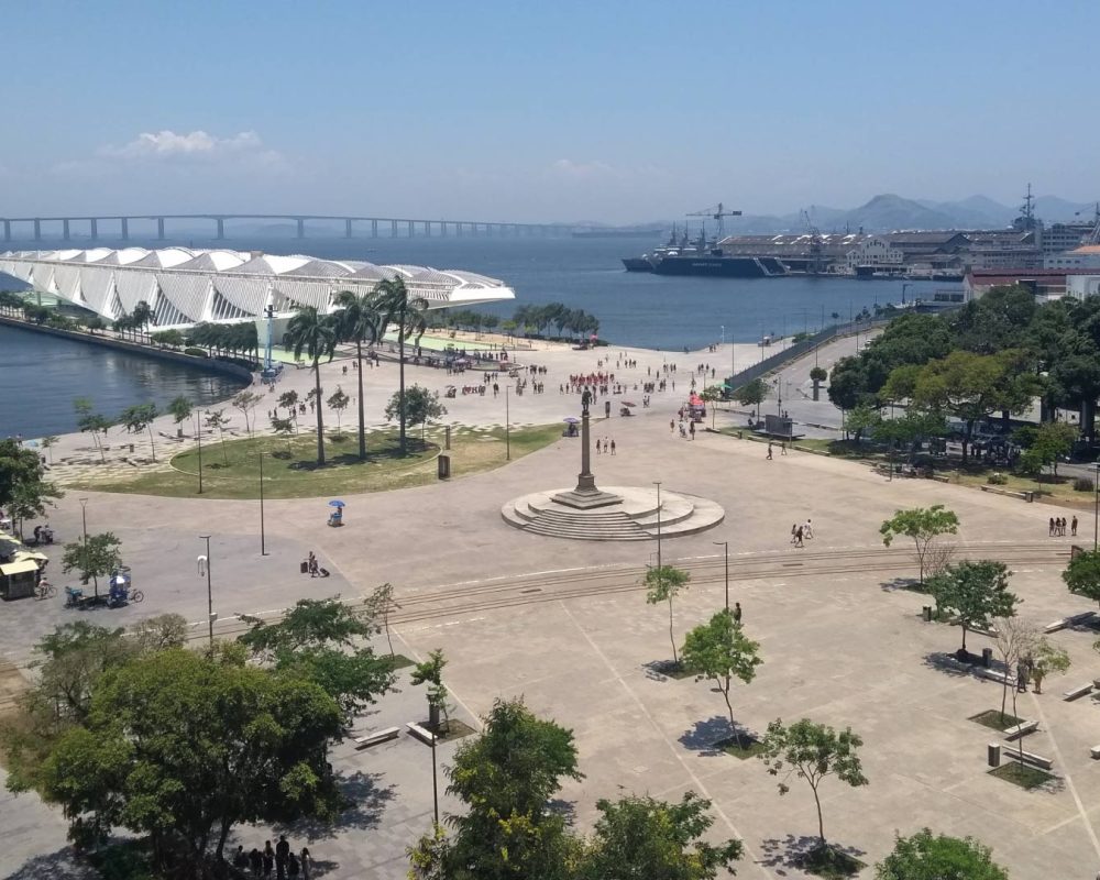 Agora Praça Mauá Studios: Vista privilegiada do Centro do Rio
