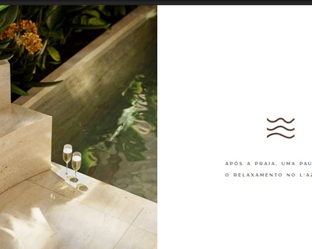 Momentos relaxantes no Lazur Leblon Studios