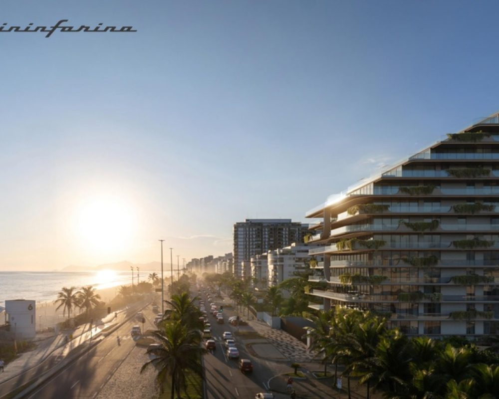 Fachada do Lançamento Pininfarina Barra da Tijuca
