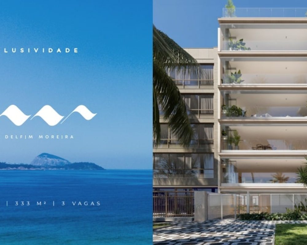 Fachada do Mar Delfim Moreira, Lançamento no Leblon