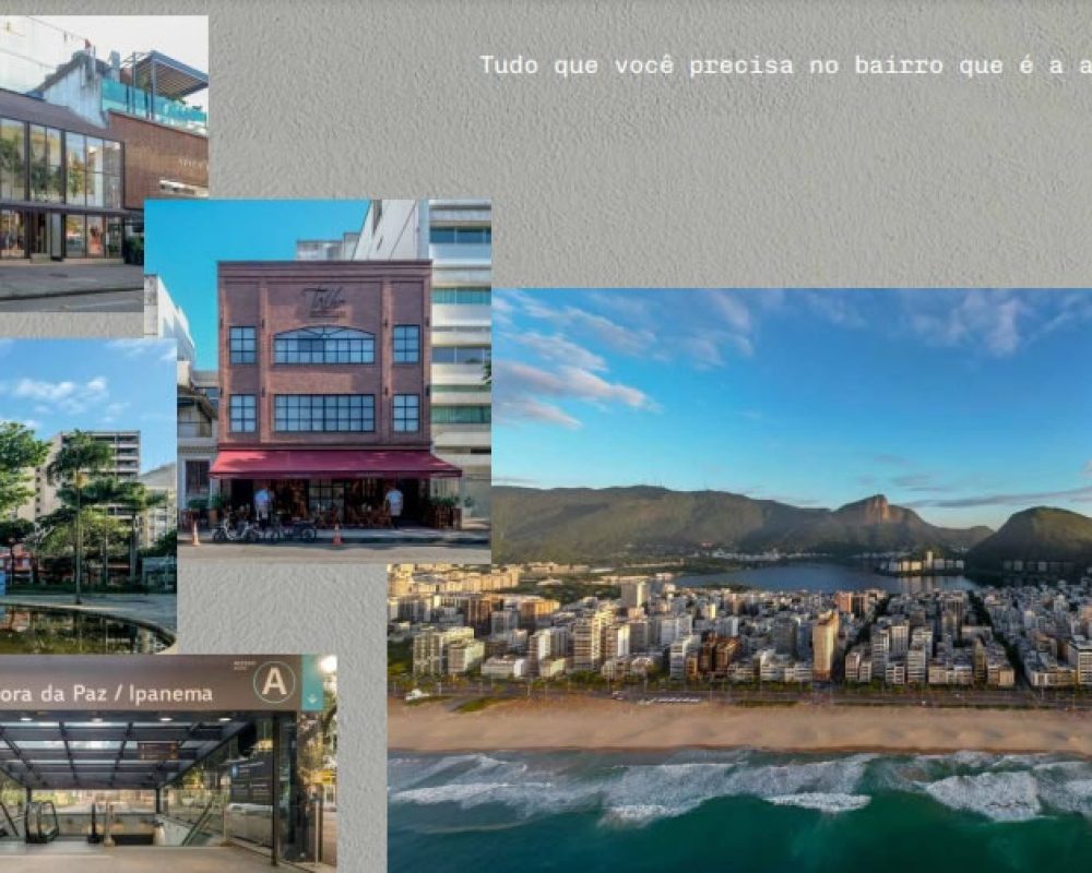 Localização do Oui Ipanema Studios