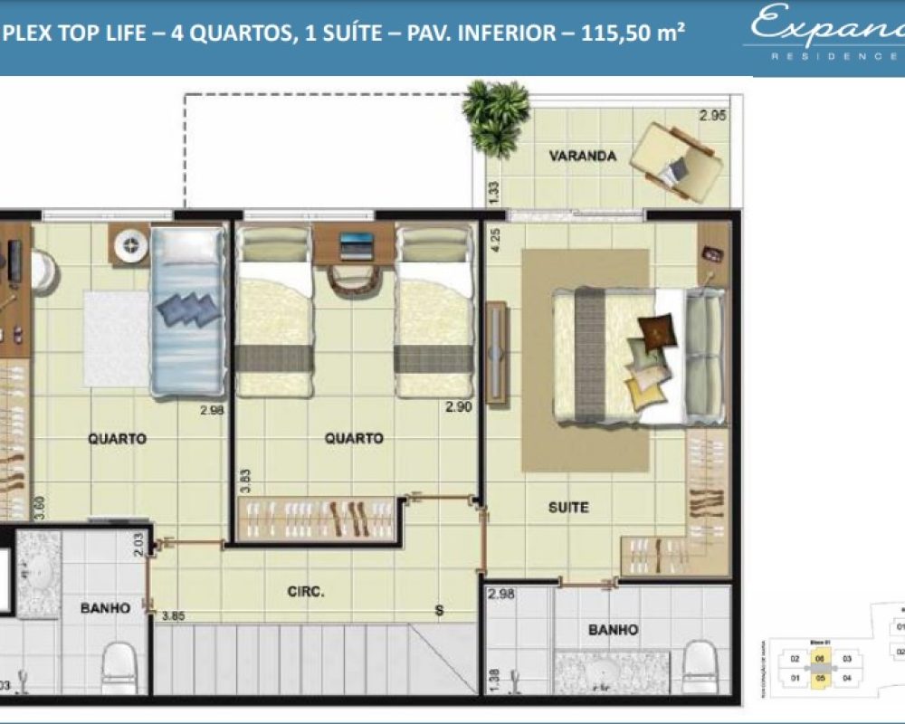 Planta Expand Residences