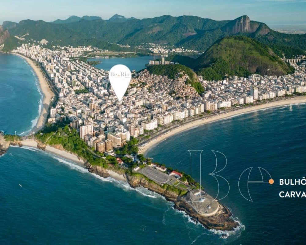 Localização do Lançamento Be In Arpoador na Rua Bulhões de Carvalho