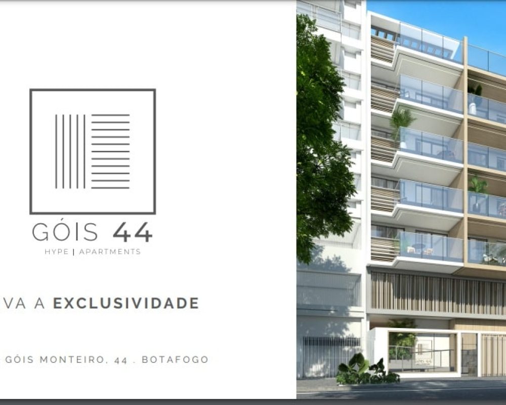 Fachada do Góis 44 Botafogo