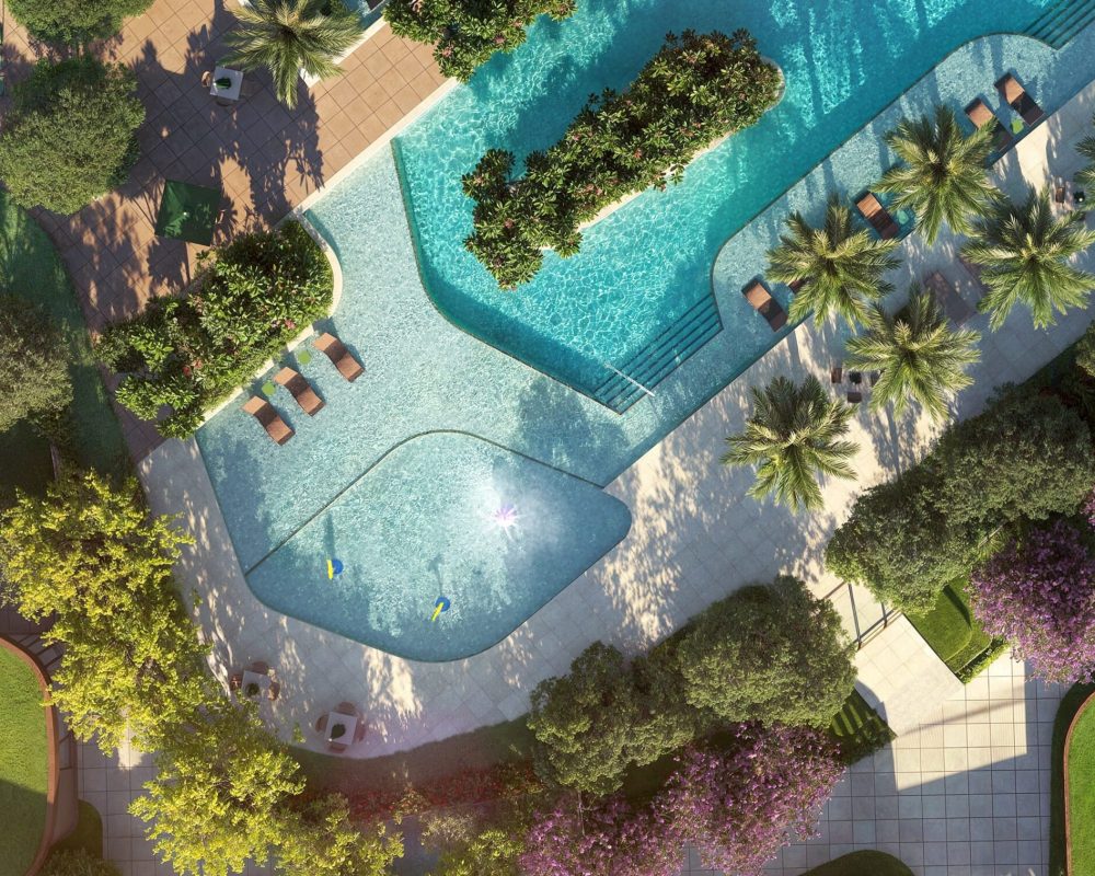 Área de lazer do Ox Park Design Barra da Tijuca