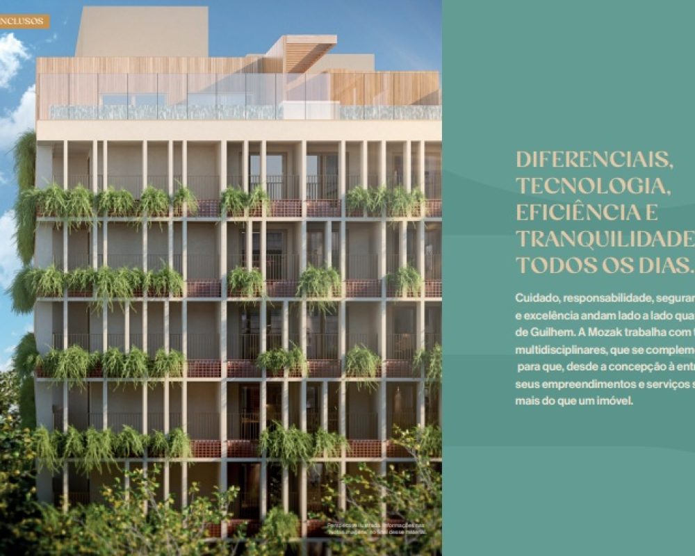 Guilhem Mozak: Lançamento residencial na Rua Almirante Guilhem 115