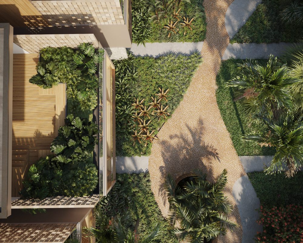 Paisagismo do Amanay Barra da Tijuca Origem