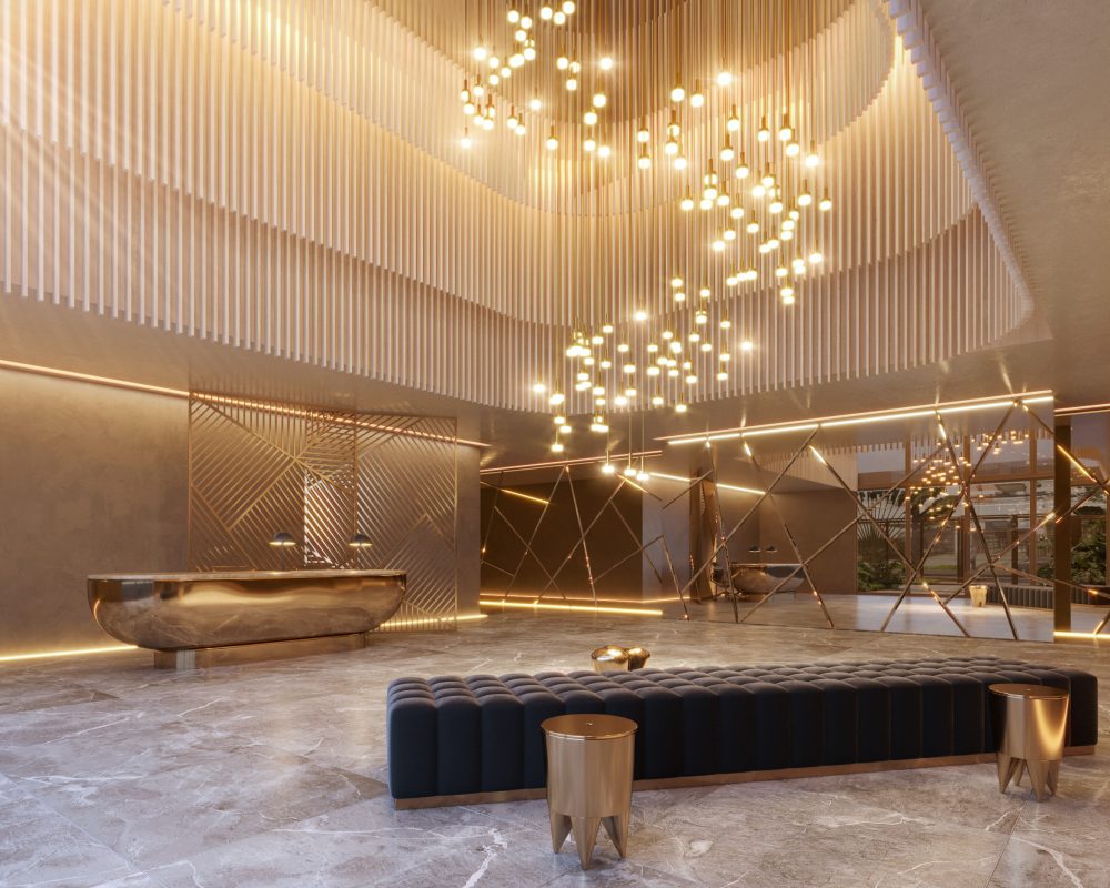 Lobby do Iconyc By Yoo Botafogo