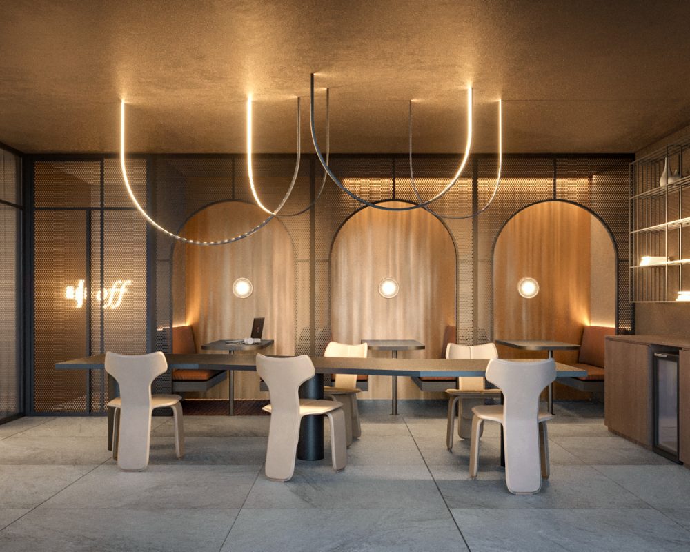 ILUSTRAÇÃO ARTÍSTICA DO COWORKING