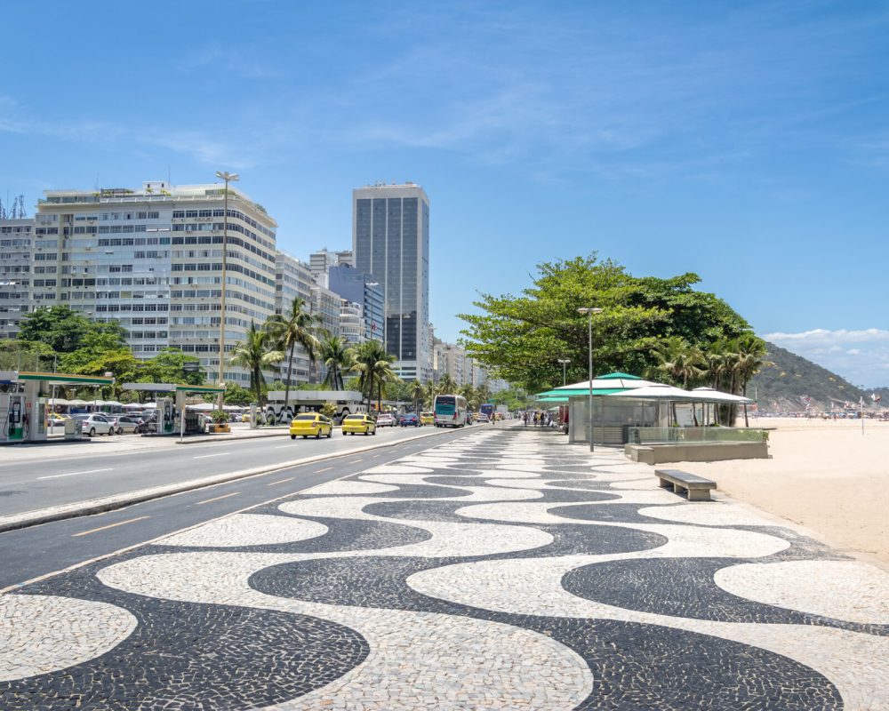Copacabana Beach - Rio de Janeiro, Brazil