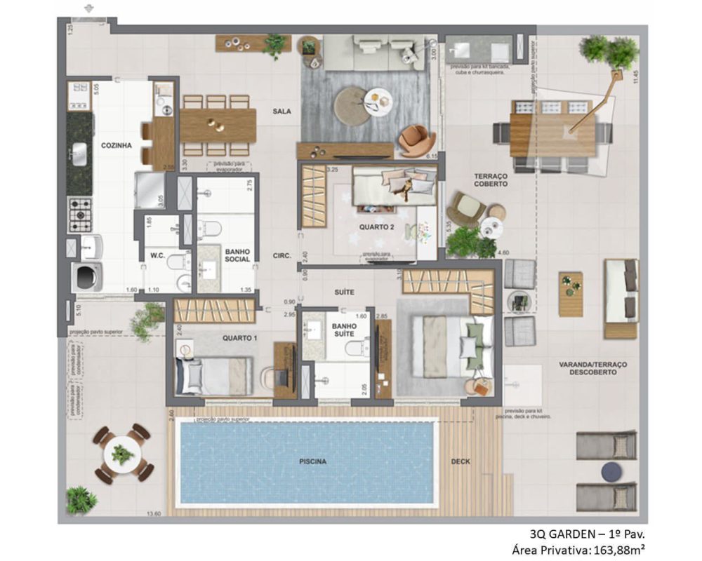 Garden 3 Qts - 163,88