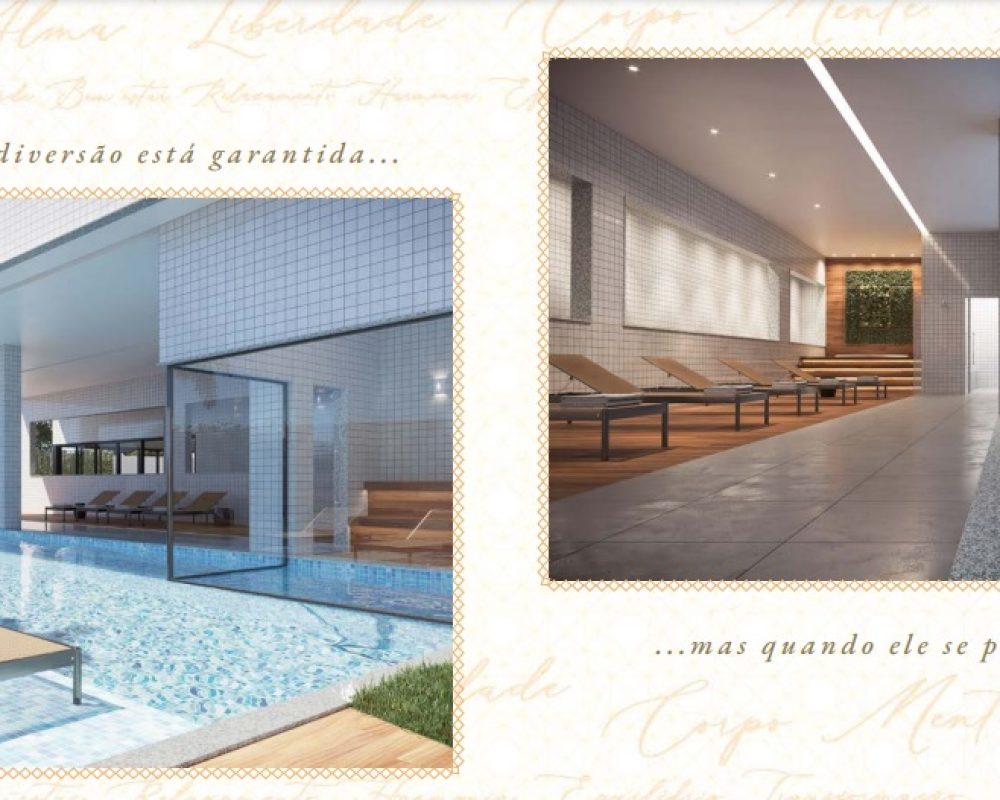 Área de lazer do Prana Home e Spa Freguesia