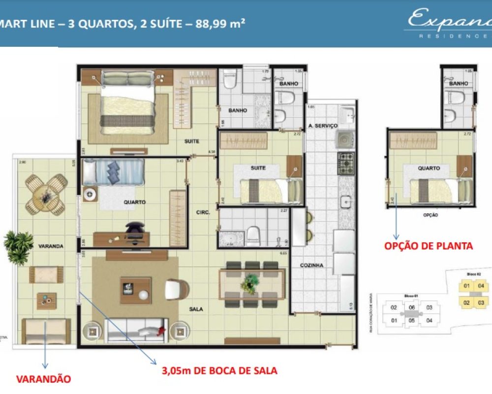 Planta Expand Residences