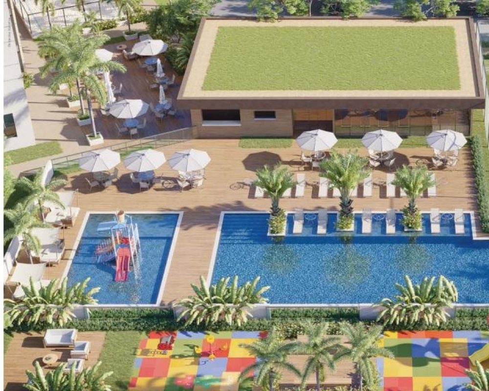 Área de lazer do Jardim da Barra Calçada