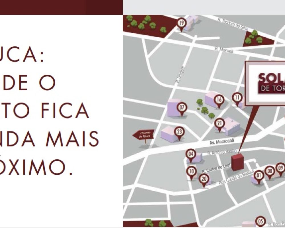 Localização Solar de Torino Tijuca