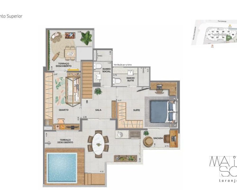 planta-unidade-1205-pavimento-superior