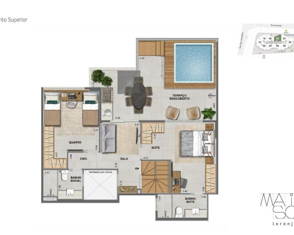 planta-unidade-1208-pavimento-superior