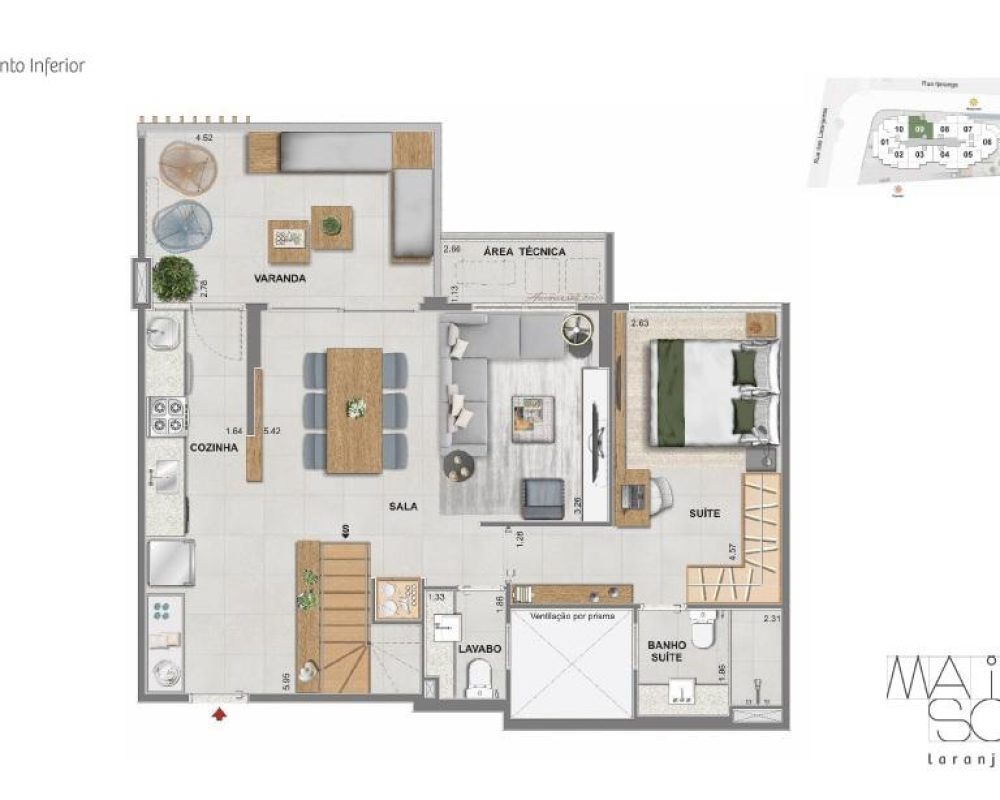 planta-unidade-1209-pavimento-inferior