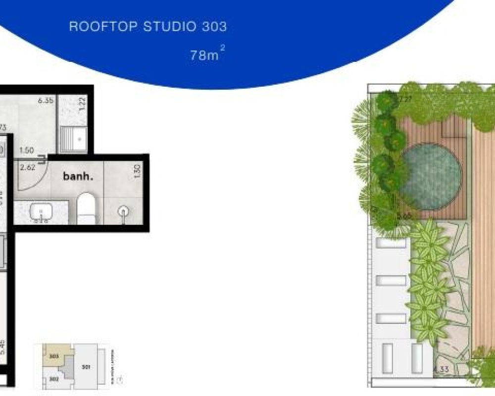 Rooftop 303 78m²