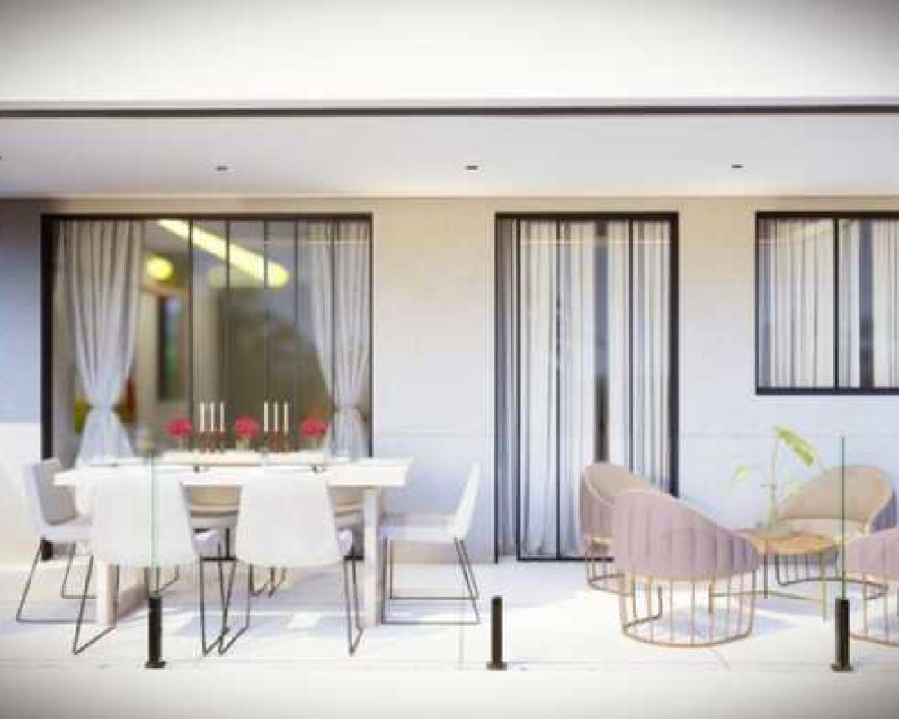 varanda branca frente