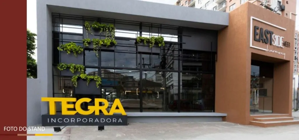Stand de vendas Tegra