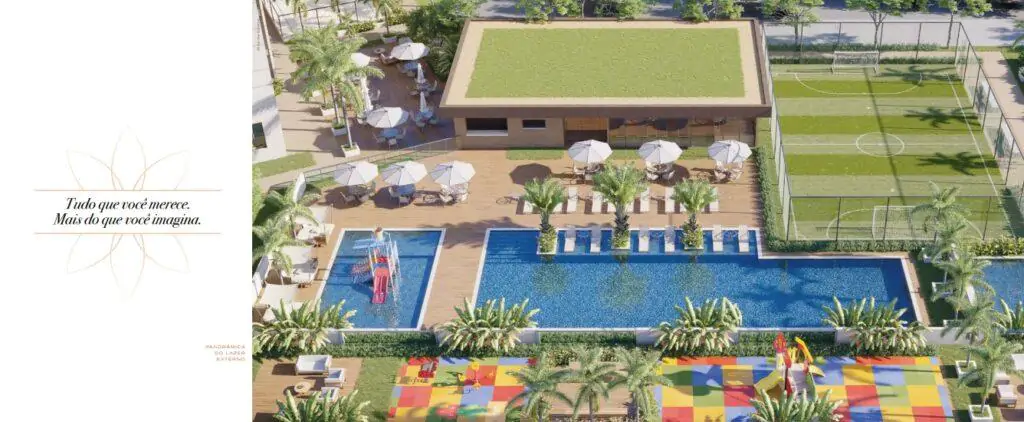Área de lazer do Jardim da Barra Calçada