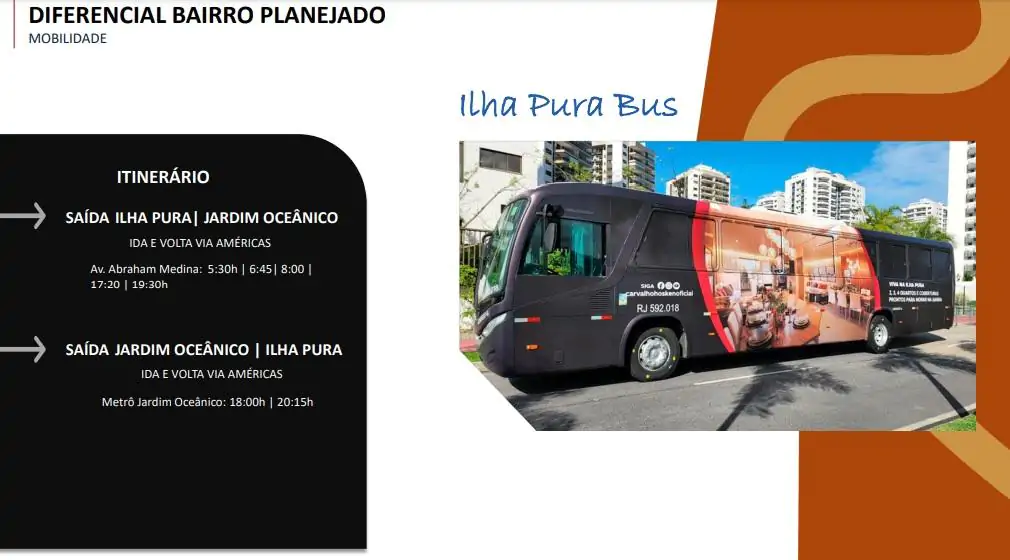 Transporte Ilha Pura