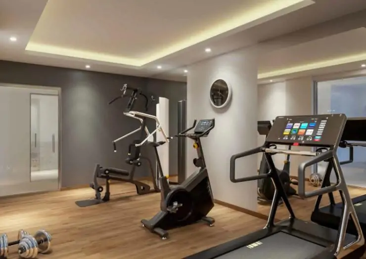 Área Fitness do Special Botafogo Residences