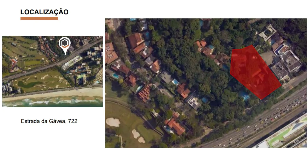Localização Lançamento Performance Estrada da Gávea