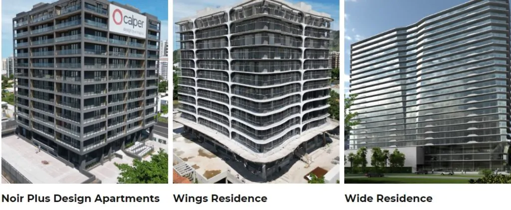 Projetos da Construtora Calper 