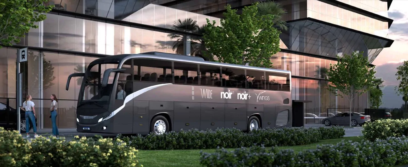 ônibus exclusivo para moradores do Way