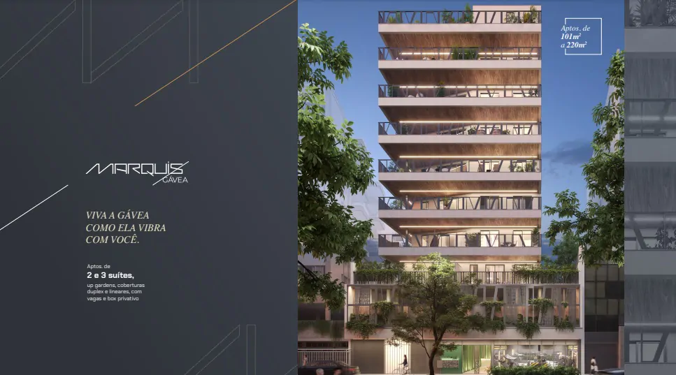 Lançamento Marquis Gávea: Exclusividade na Zona Sul do Rio de Janeiro