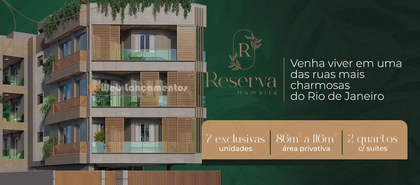 Lançamento Residencial Reserva Humaitá 